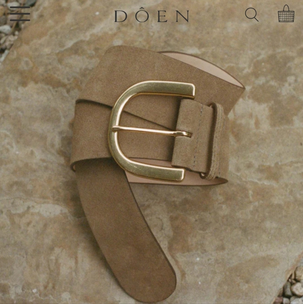 Dôen Cora Belt in Oak S/M